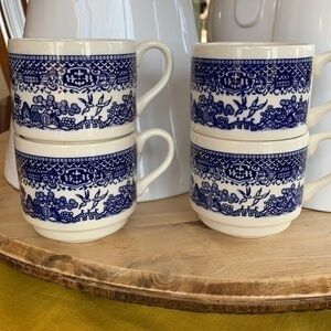 Stacking Cups Tea Coffee Vintage made in the USA